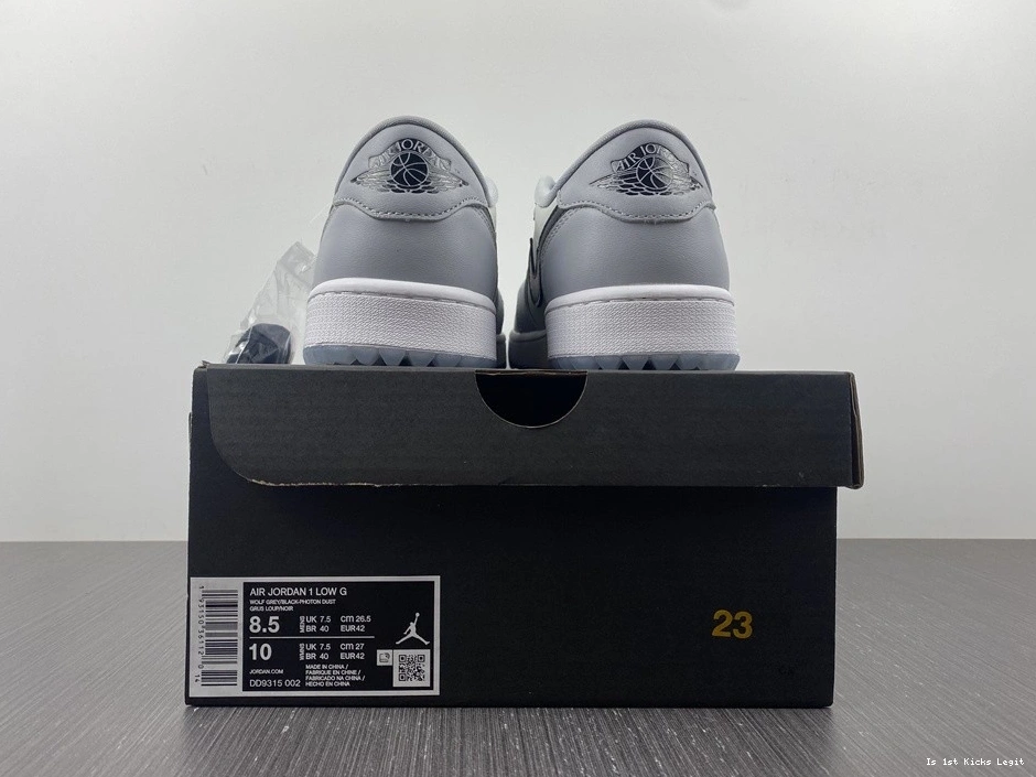 DD9315-002 Low Retro - Jordan 1 Wolf Grey Golf 0402